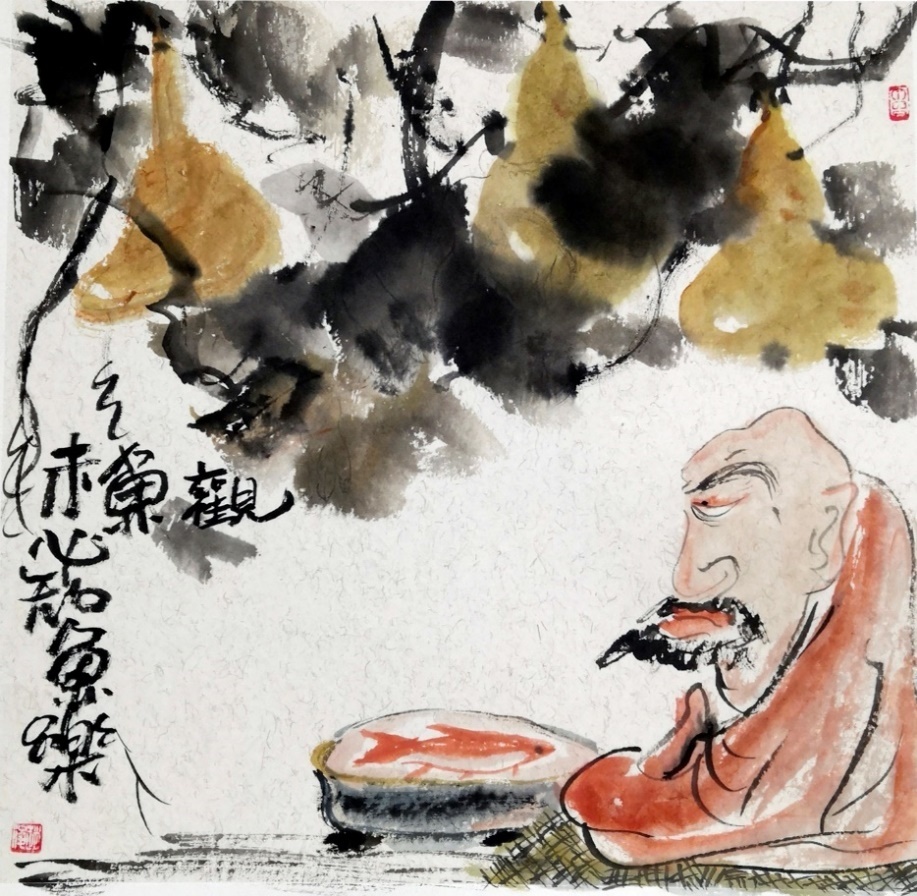 ▲观鱼何必富春江