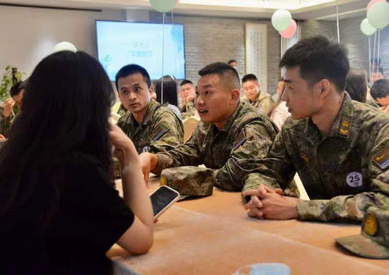 鄞州区开展“爱在鄞州，缘定军营”青年联谊活动