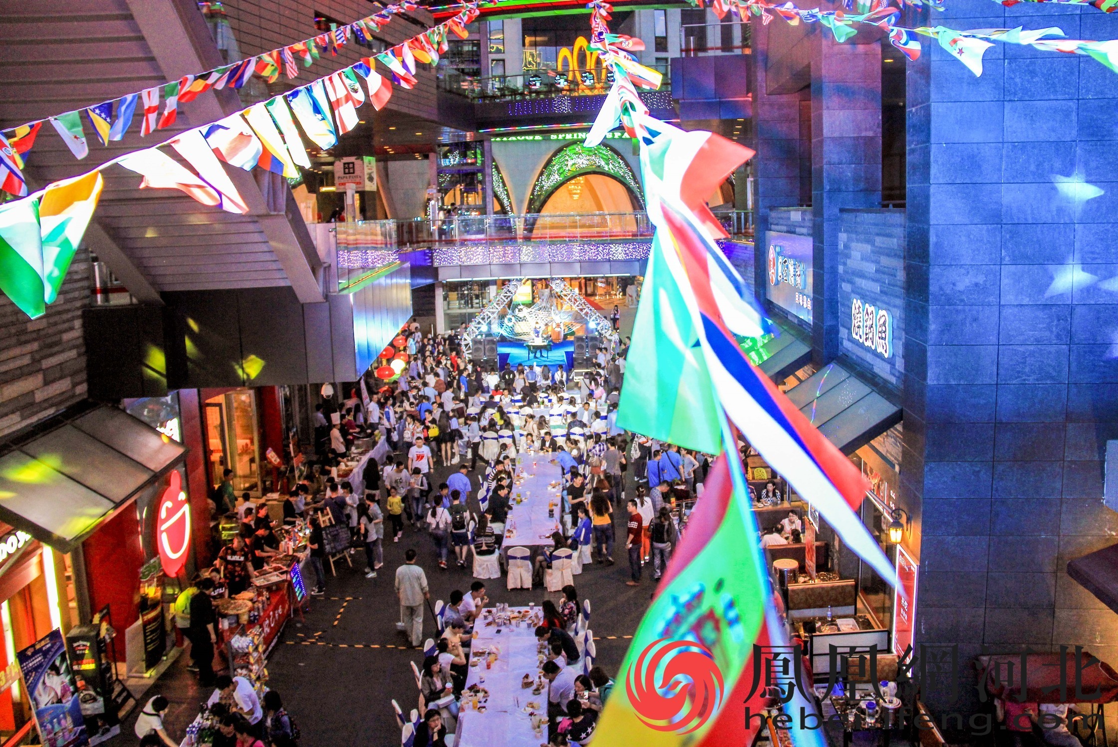 石家庄市繁荣的夜经济