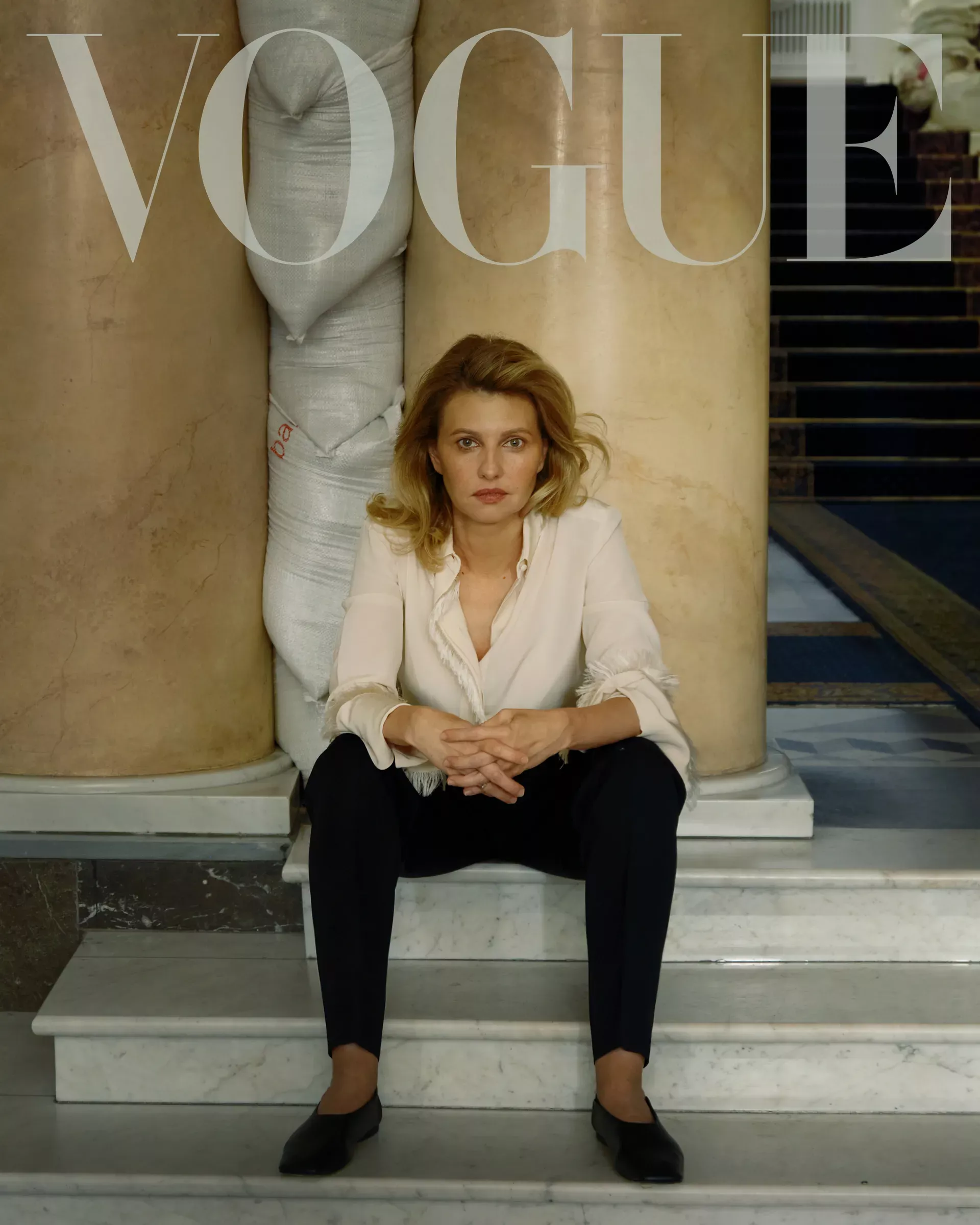 乌第一夫人登上美国Vogue杂志封面