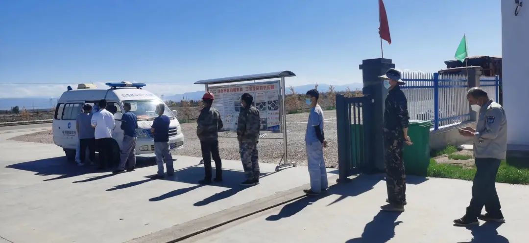 △永昌天康饲料有限公司正在组织职工进行核酸检测