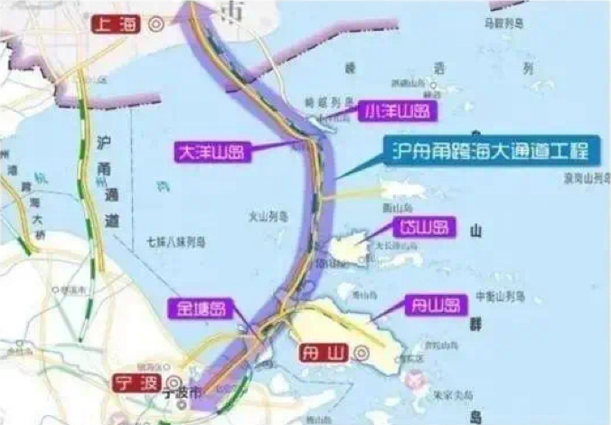 沪舟甬跨海大通道开展可行性研究 采用公铁统筹研究