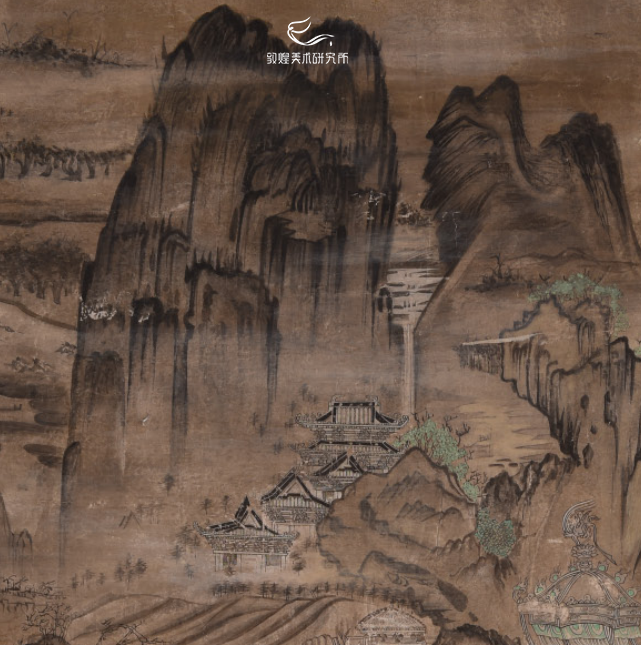 敦煌美术研究所馆藏作品&middot;普贤经变（局部）