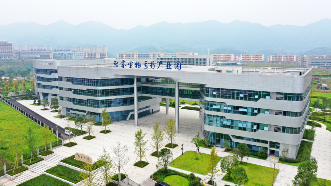 重庆国际生物城智睿生物医药产业园项目。巴南区委宣传部供图