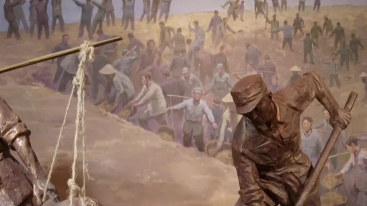 1941年，在宋乃德的带领下一条近50公里的海堤如期竣工