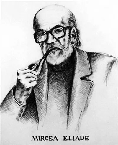 米尔恰·伊利亚德（1907—1986），罗马尼亚宗教史学家、哲学家、科幻小说作家，被认为是现代宗教史学的奠基人之一。