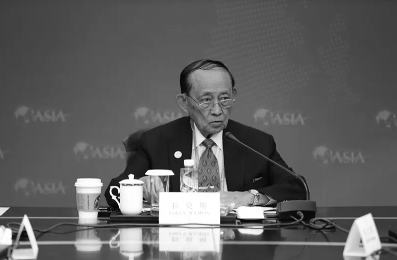 7月31日,据菲律宾国家电视台报道,菲律宾前总统菲德尔·拉莫斯去世