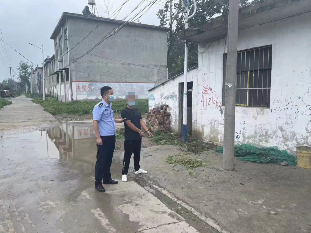 嫌疑人指认现场