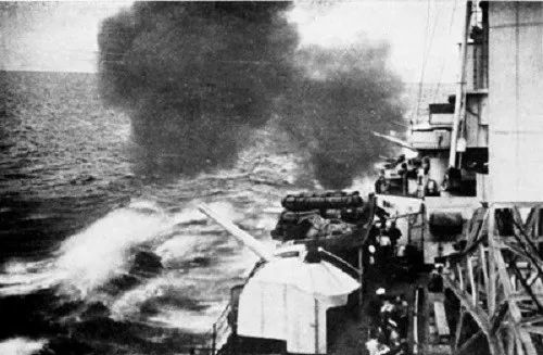 二战终局之盟国海军炮击日本本土沿岸