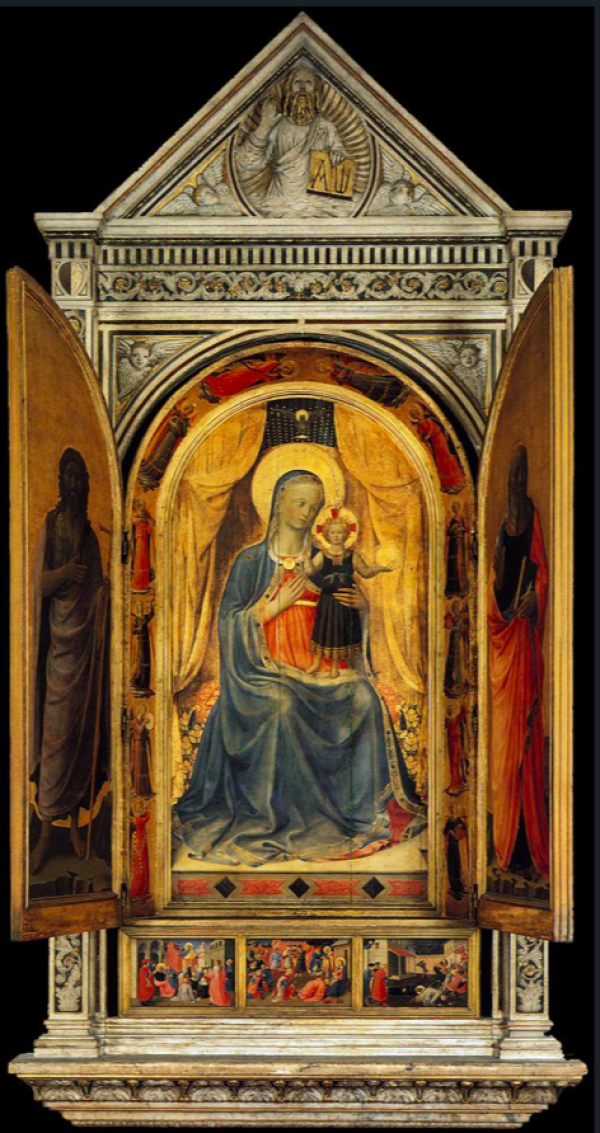 弗拉·安吉利科等，《利纳奥利帐幕》，约1433年，佛罗伦萨圣马可大教堂