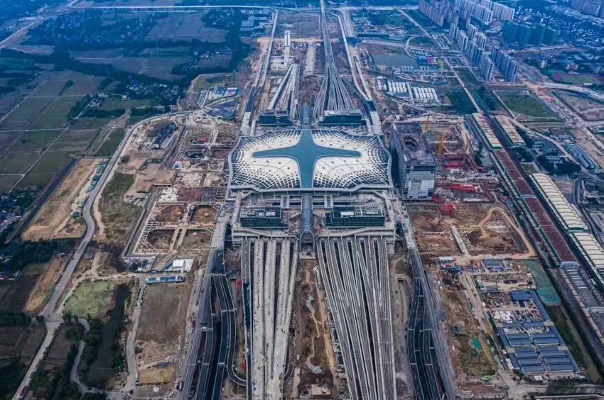 杭州西站。 本文图片均由浙江省交通集团提供