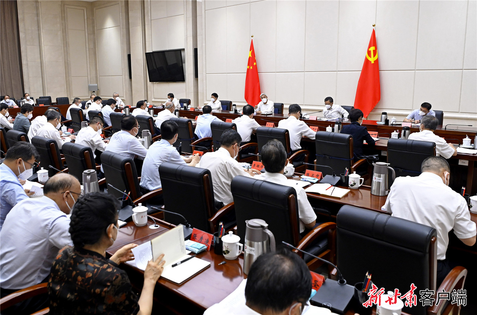 8月2日，中共甘肃省委在兰州召开专题协商座谈会。新甘肃·甘肃日报记者 高樯
