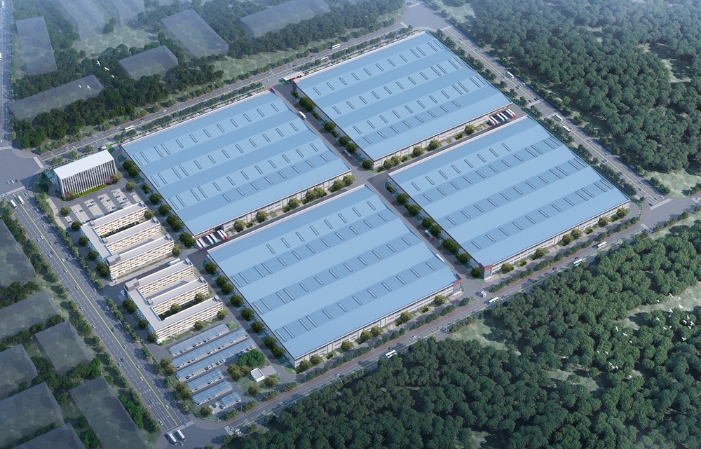 沃尔核材华中区域新材料产业园项目效果图