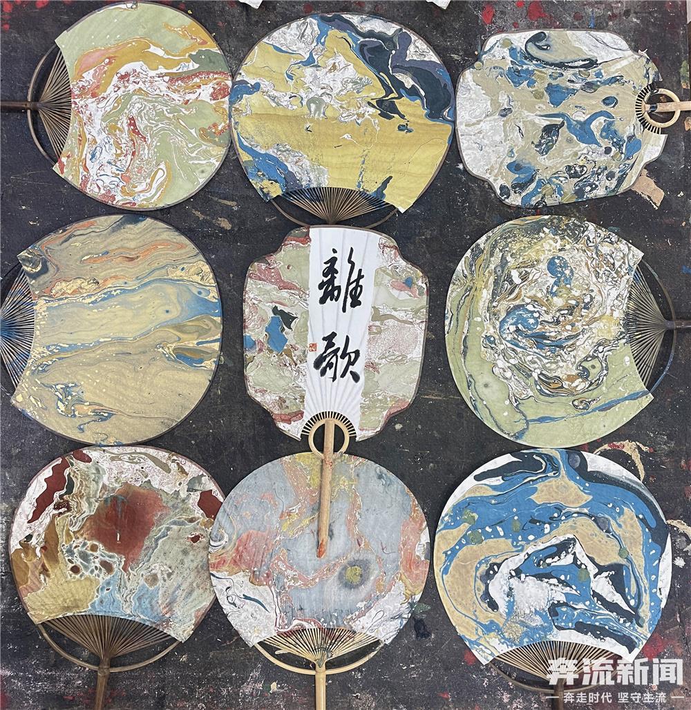 在庫低価中国美術 飛天 漆器 天水/TIAN SHUI CHINA 6枚折屏風 螺鈿 美術品/インテリア 石貼屏風/衝立障子/屏風/パーテンション 『J061』 アジア
