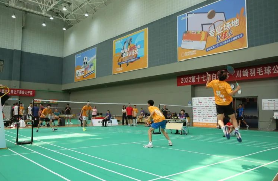 参赛选手在比赛中