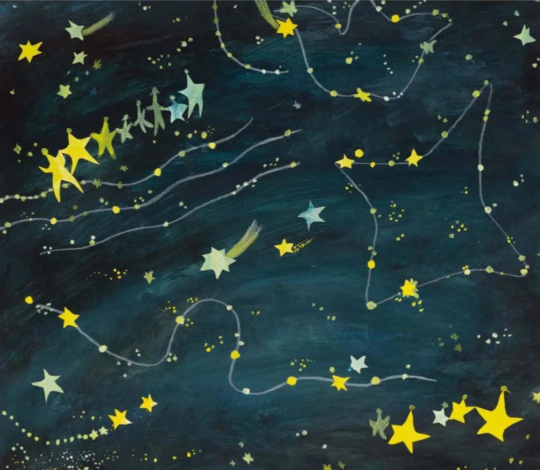 《小鼹鼠与星星》插图。