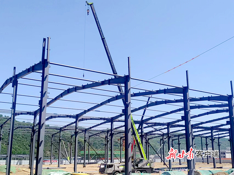 聚丙烯高值化利用产业园项目建设现场