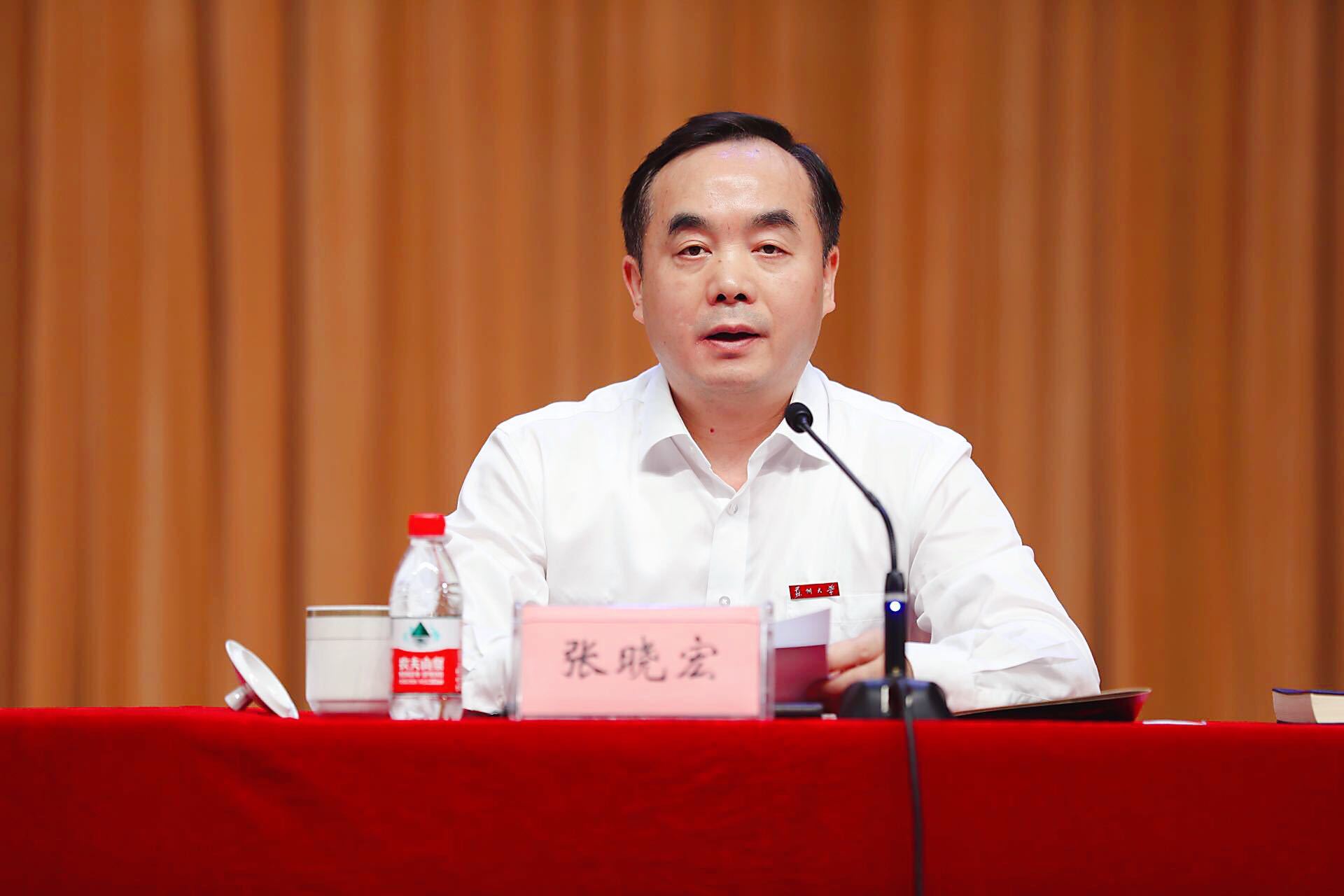 张晓宏。   苏州大学官网 图