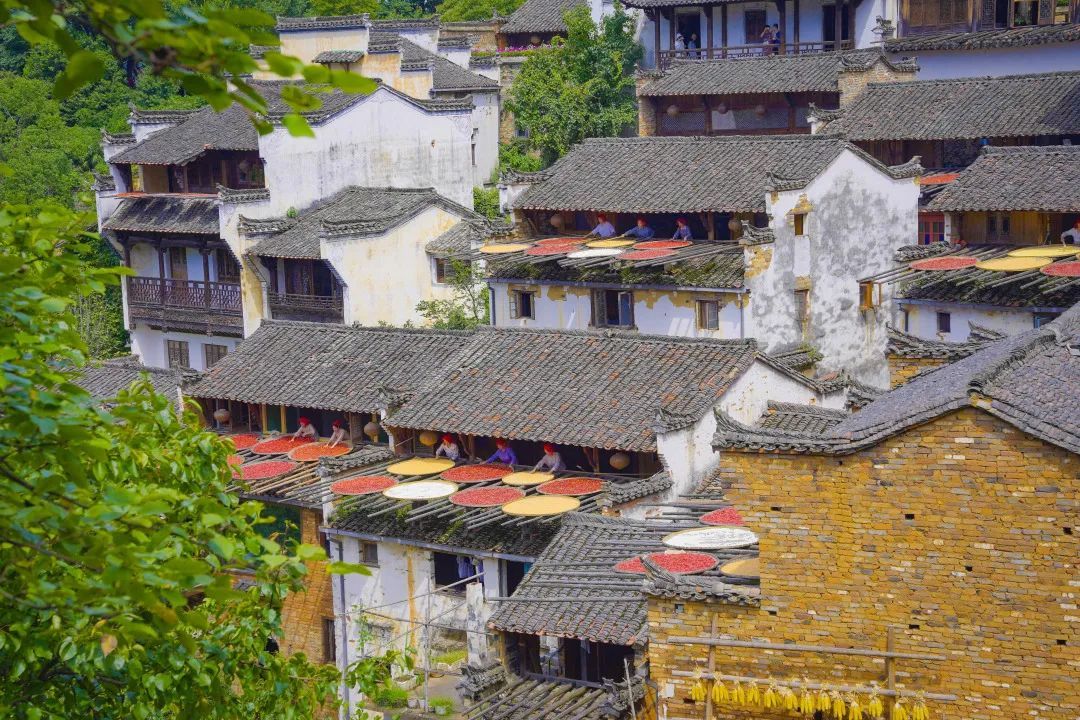 8月7日的篁岭景区