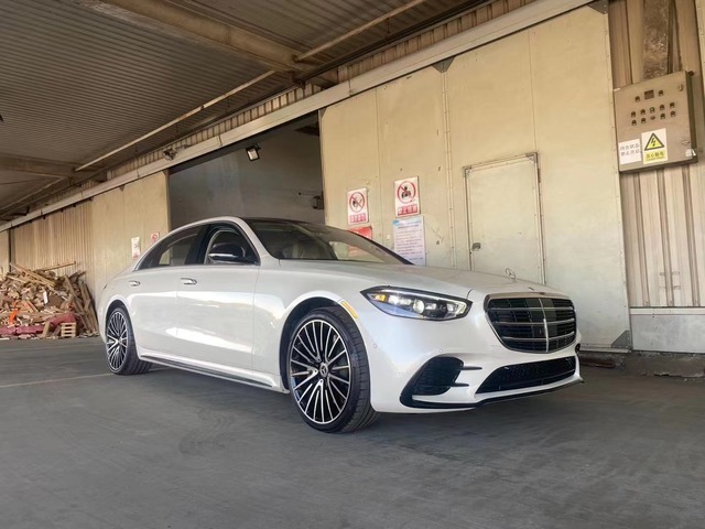 22款奔驰s500白米配色高贵靓丽全国上牌_凤凰网汽车_凤凰网