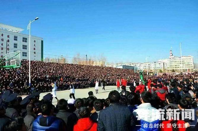 赵立坚姚明强推的"村BA"甘肃也有 火爆场面不输贵州