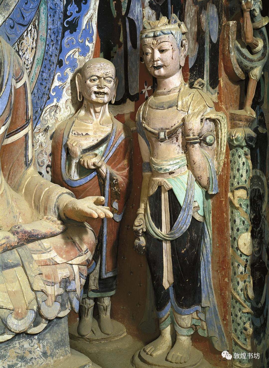 迦叶 莫高窟第419窟西壁龛内北侧 隋