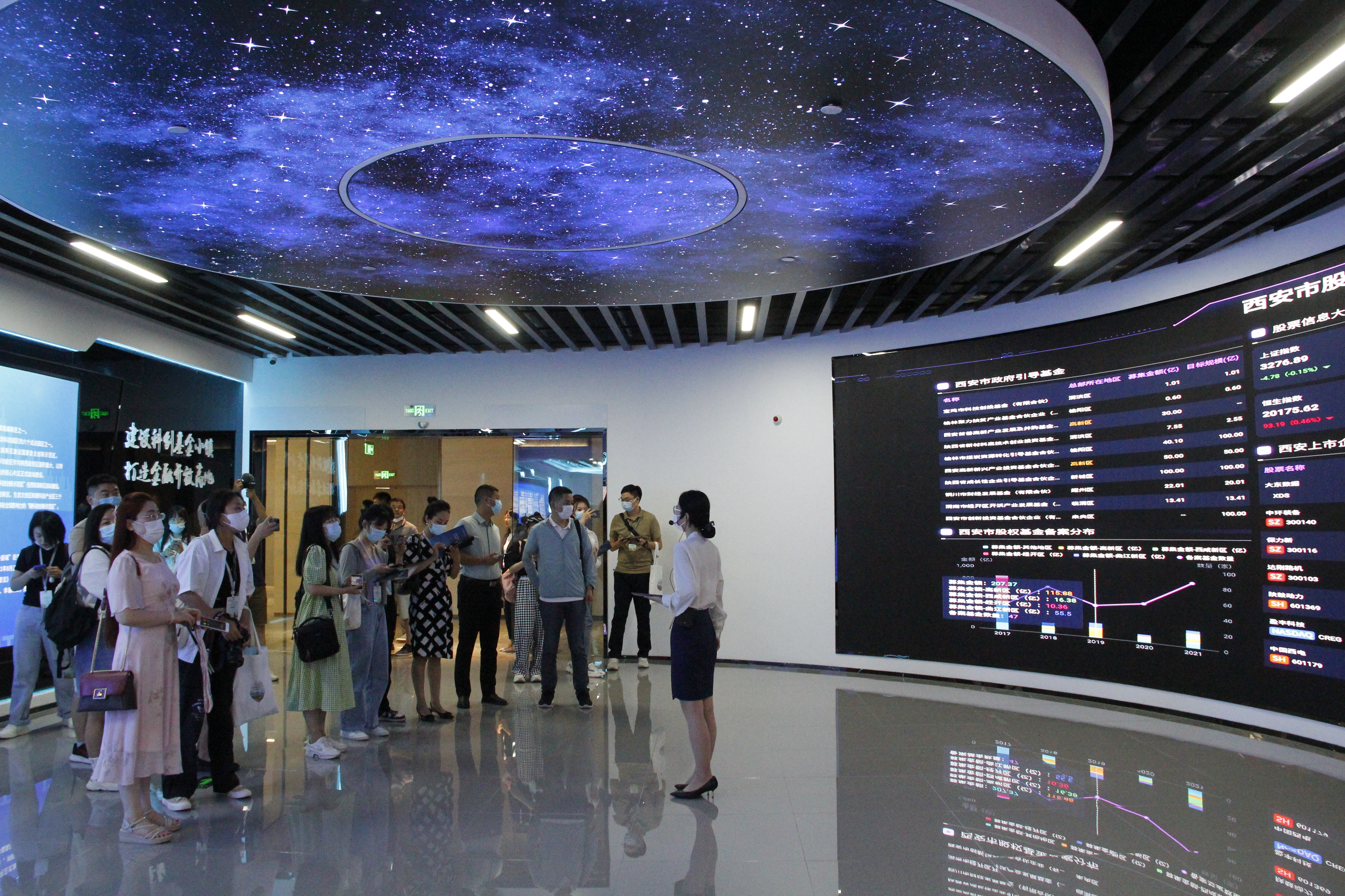 “丝路织纽带 携手向未来”2022全国网络媒体主题采访活动走进秦创原西安科创基金园