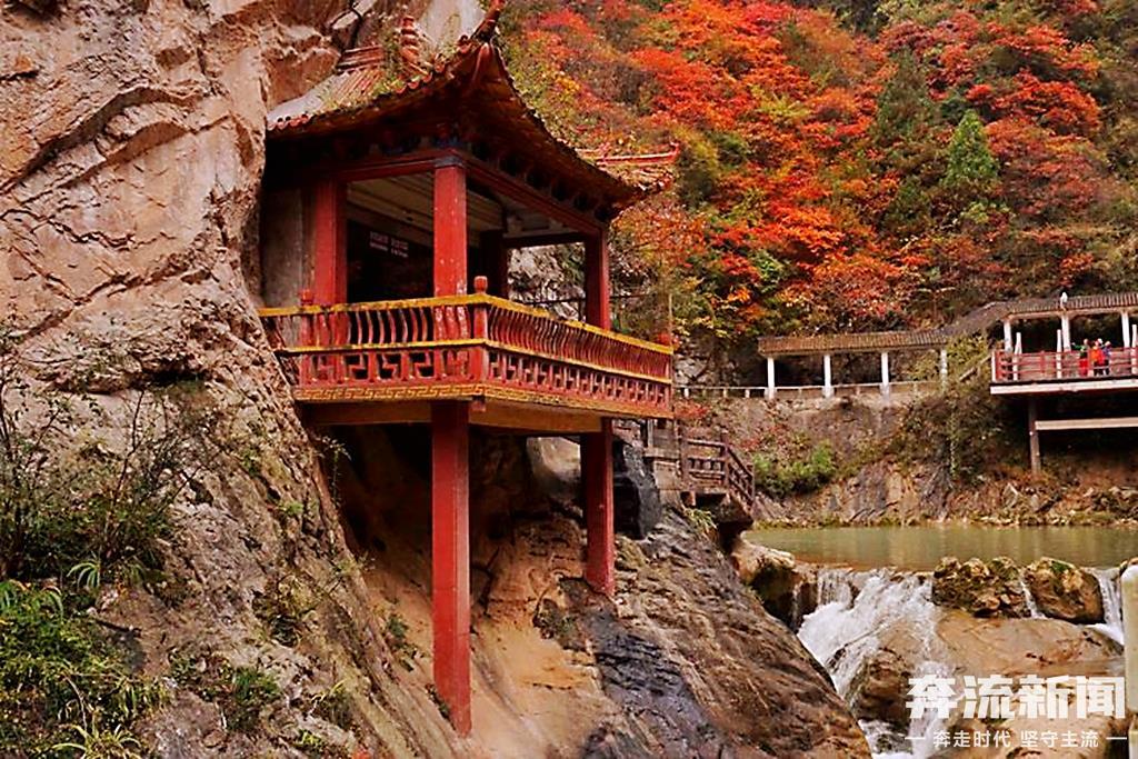 ▲西狭颂石刻碑亭