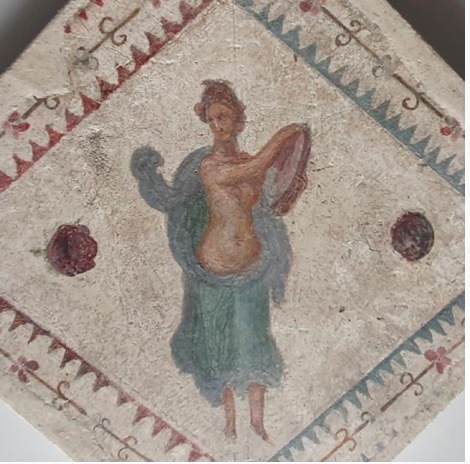 可能来自庞贝的阿里安娜别墅的壁画(局部)