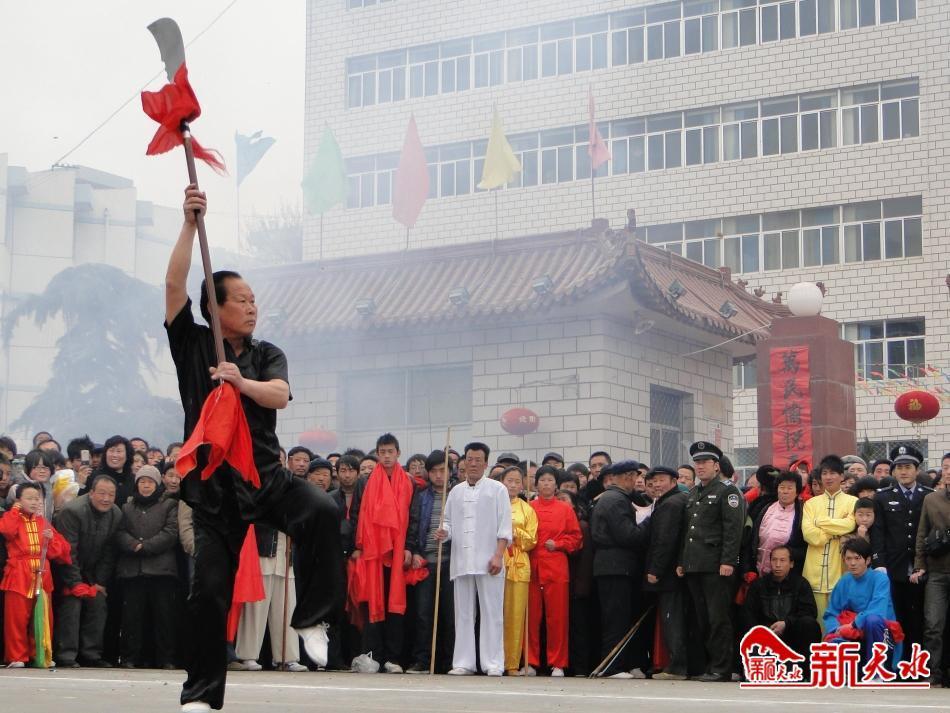 以民俗文化为支撑 武山“武术之花”熠熠生辉