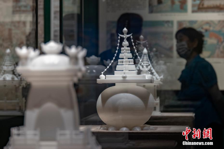 “敦煌石窟文化艺术展”亮相南京大报恩寺遗址展“飞天神韵”