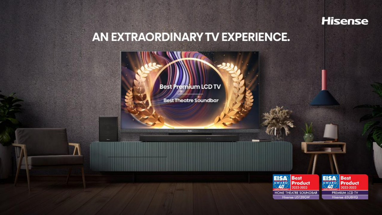 最佳产品!海信高端UELD电视获欧洲影音协会年度大奖