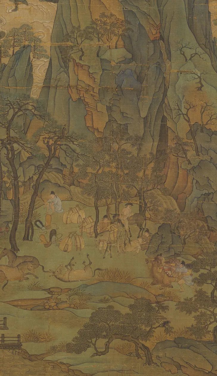 唐人明皇幸蜀图 轴(局部) 10.5-11.15(限展)