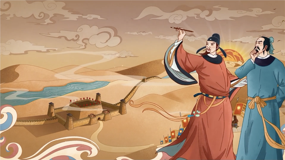 戴上mr眼镜 一秒带你穿越时空游历千年玉门关凤凰网甘肃_凤凰网