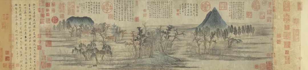 元 赵孟頫 鹊华秋色 卷 10.5-11.15(限展)