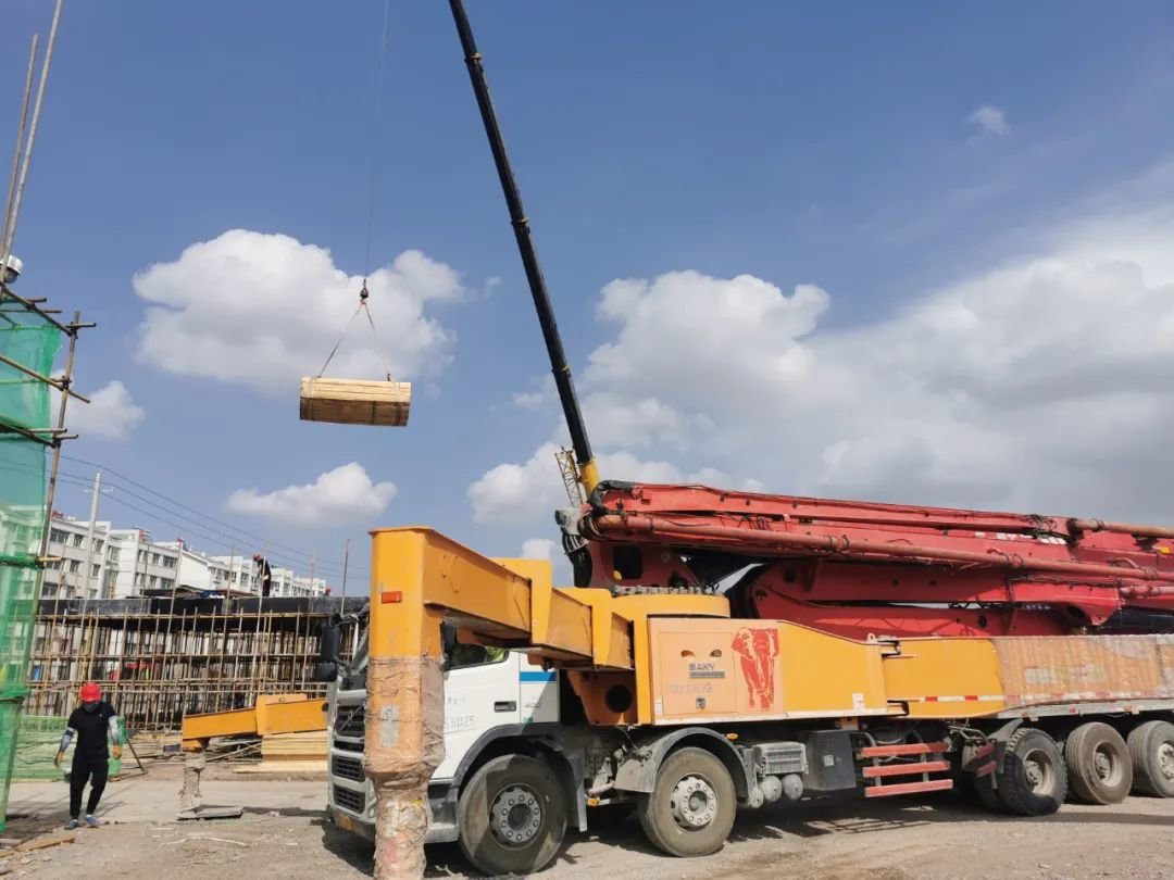 △圆通速递金昌智慧创业园项目建设现场