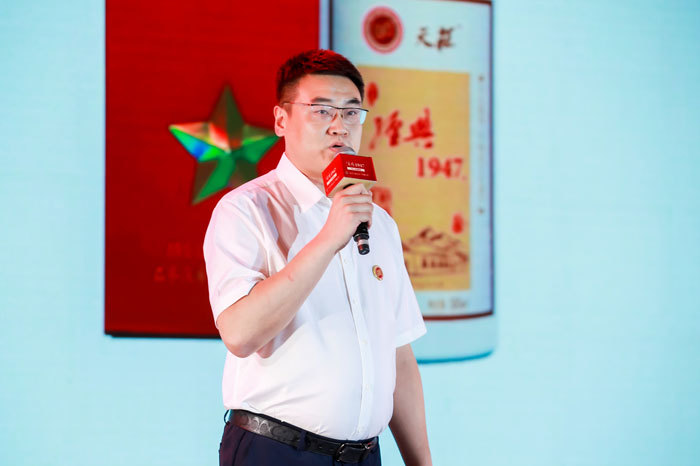 ▲石家庄市制酒厂有限公司销售总监许磊