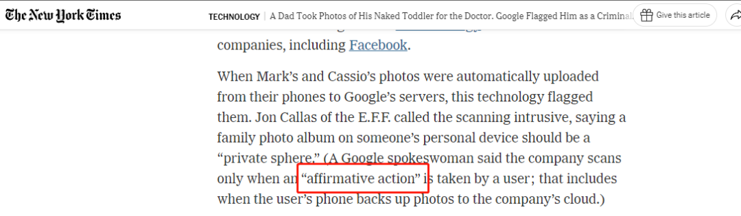 算法的“好意” 险些毁了一位父亲的人生 第7张-心情说说 图片来源:《纽约时报》