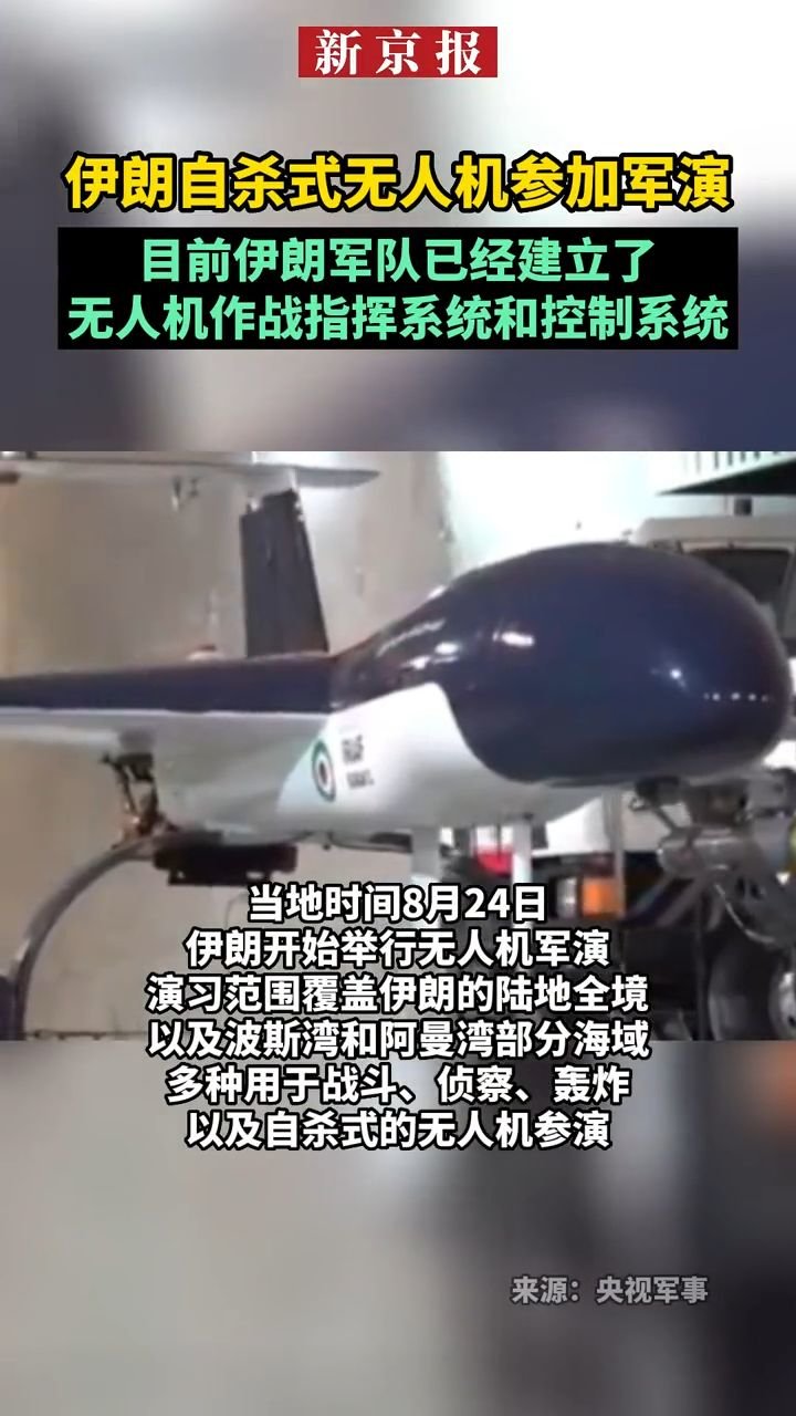 #伊朗自杀式无人机参加军演