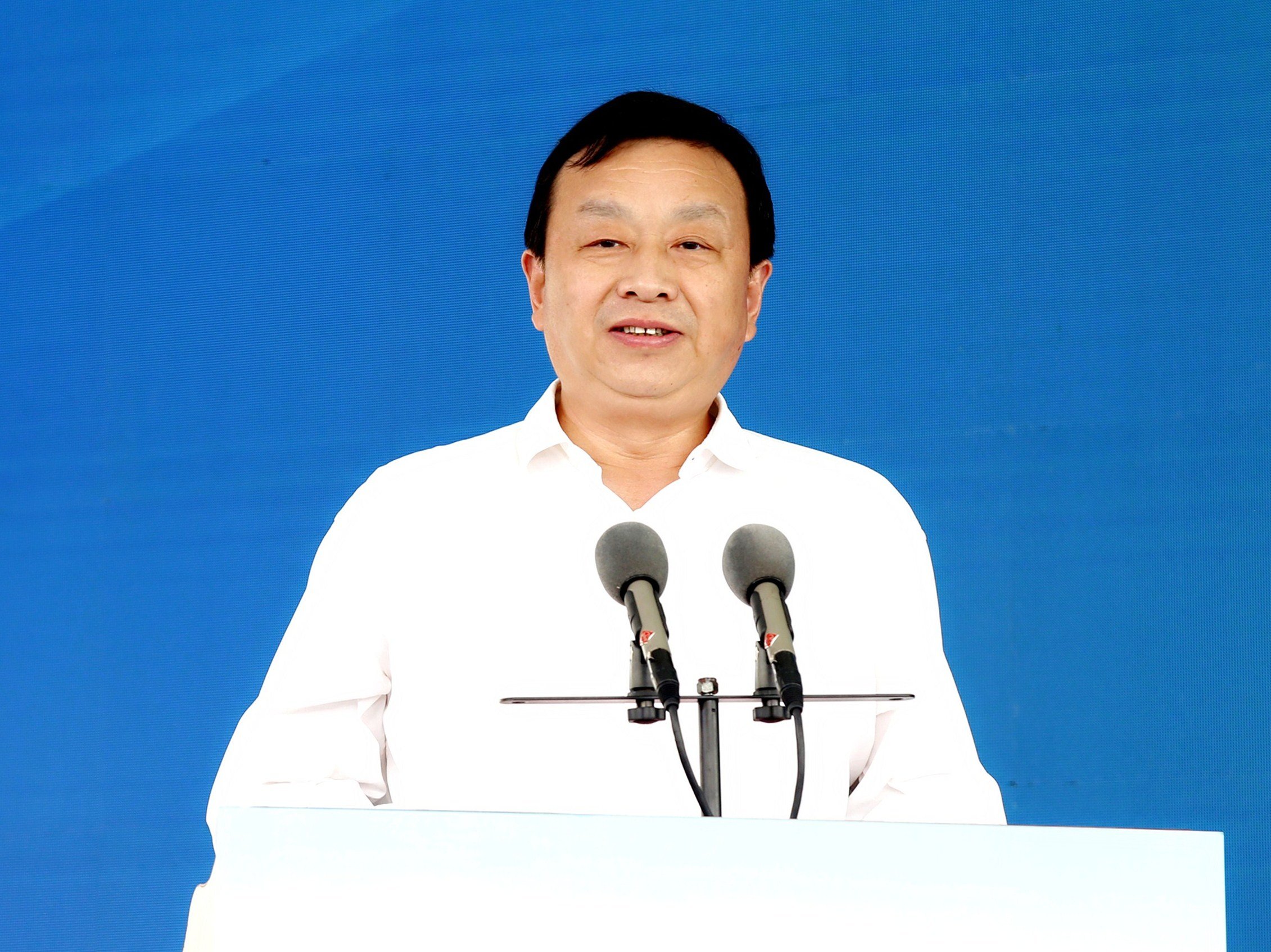 湖北省委农办主任,省农业农村厅党组书记、厅长,省乡村振兴局党组书记吴祖云全程主持活动 (杨林 摄)