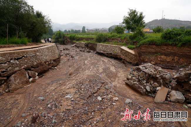 永靖县各乡镇受灾情况