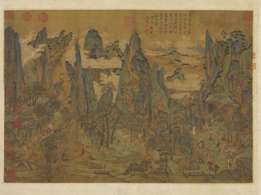 唐人明皇幸蜀图 轴(局部) 10.5-11.15(限展)