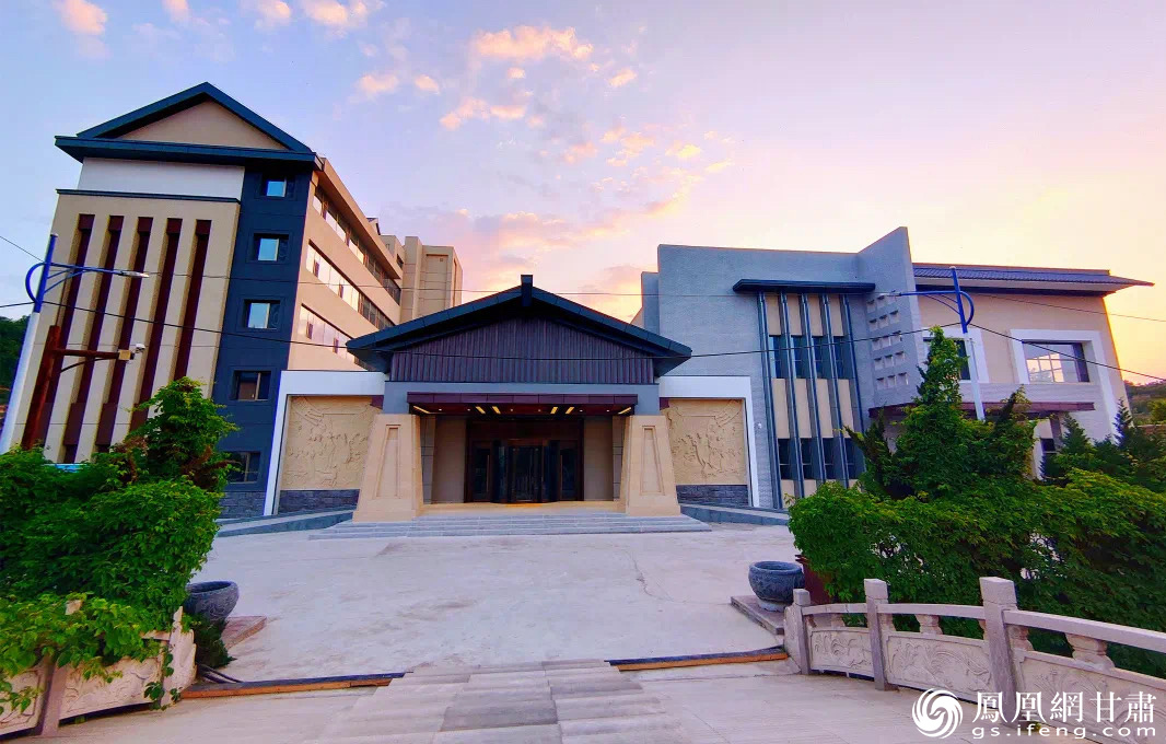 泾川橙香瑶池温泉康养综合体 甘肃省城乡集团供图