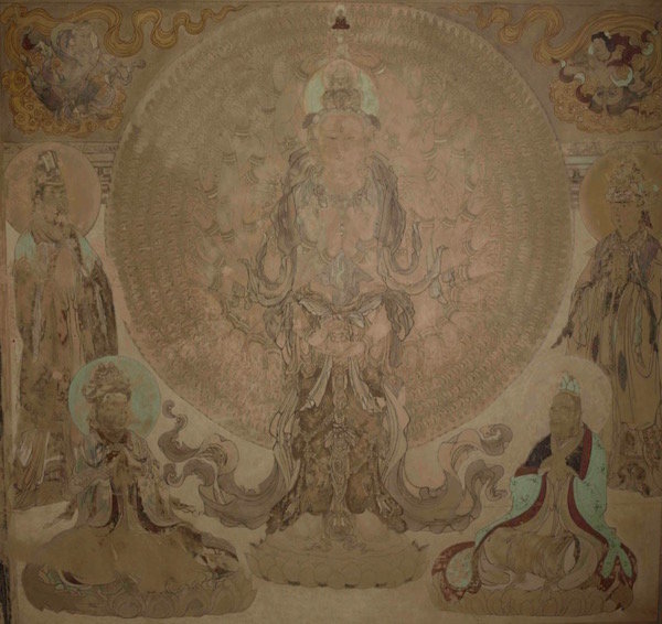 莫高窟第3窟《千手千眼观音图》