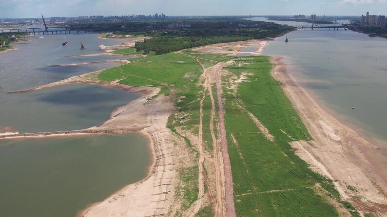 航拍赣江（南昌水投 供图）