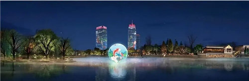 “保定之光 奇幻之夜”9月9日晚正式亮相，灯光表演点亮夜经济