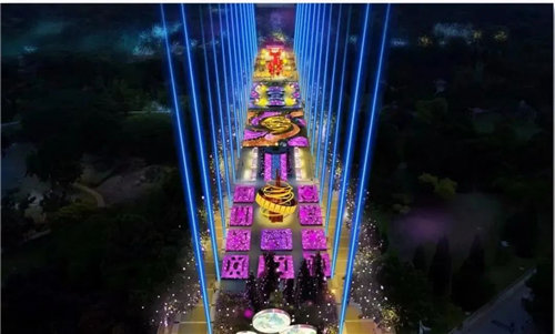 “保定之光 奇幻之夜”9月9日晚正式亮相，灯光表演点亮夜经济