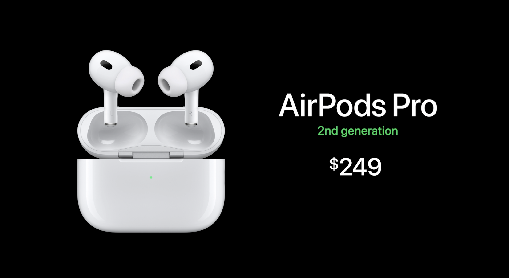 AirPods Pro2发布：降噪能力翻倍支持自适应通透模式