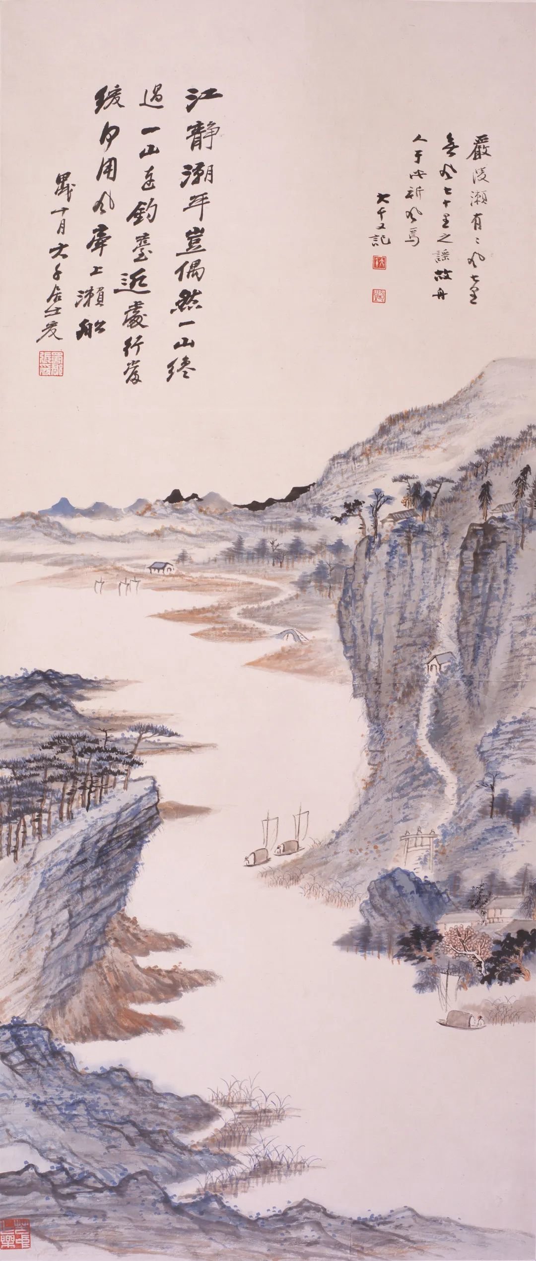 张大千 《严陵秋色图》 1934年