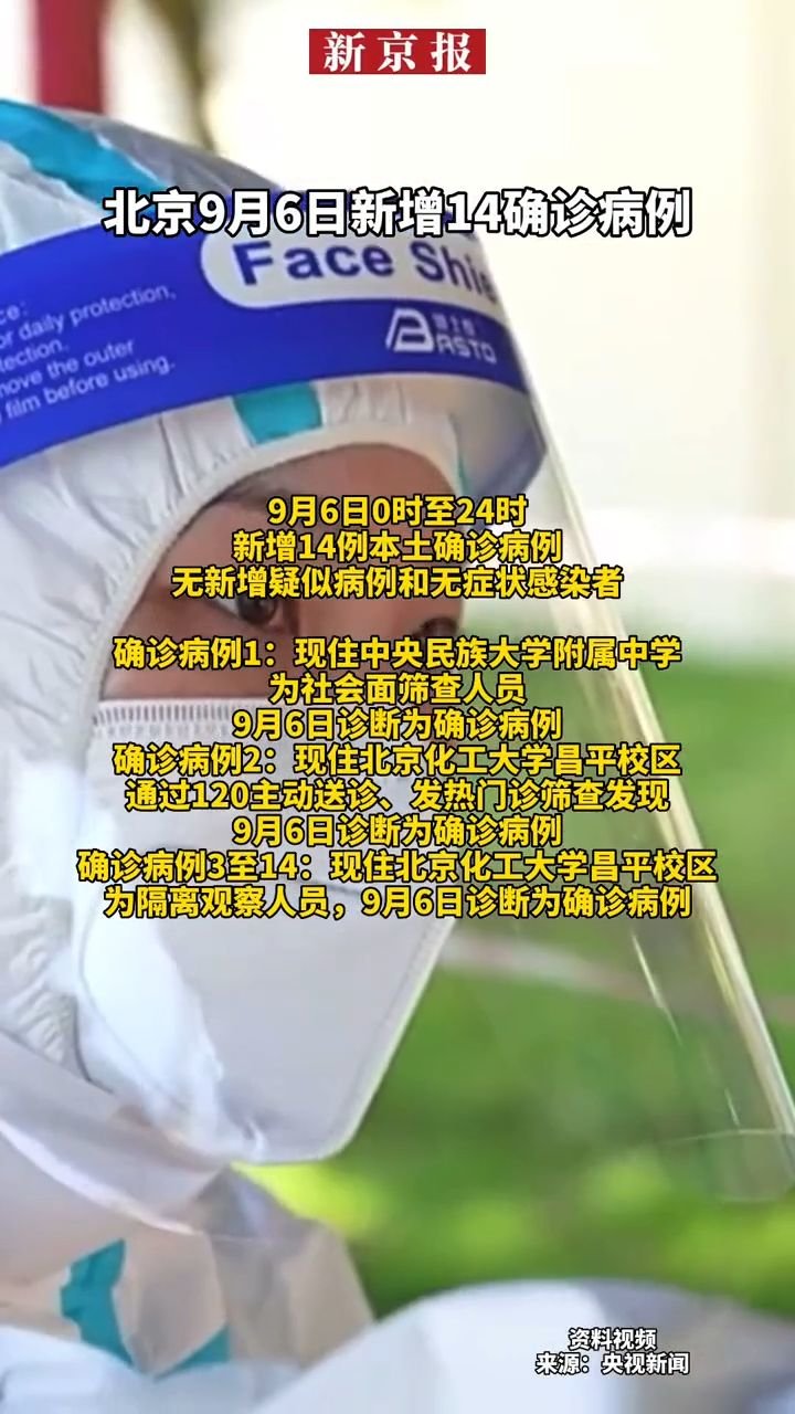 北京9月6日新增14确诊病例 凤凰网视频 凤凰网